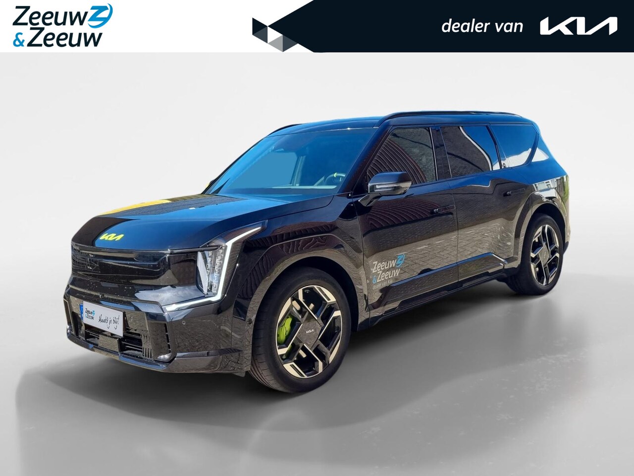 Kia EV9 - GT AWD 7p. 99.8 kWh 508pk AWD | 7-zits | 21" GT-velgen | schuif -en kanteldak | Suède spor - AutoWereld.nl