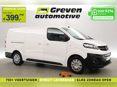 Opel Vivaro-e - 75 kWh L3H1 | Snelladen | SOH 92% | Clima | Camera | Cruise | 3 Zits | Carplay | 2xSchuifd