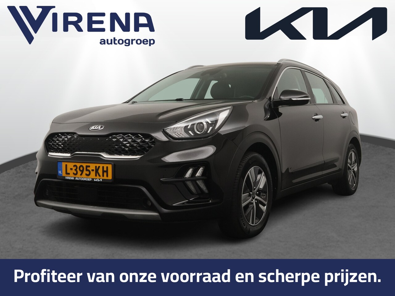Kia Niro - 1.6 GDi Hybrid DynamicLine - Adaptive Cruise- Climate Control - DAB- Navigatie - Apple Car - AutoWereld.nl