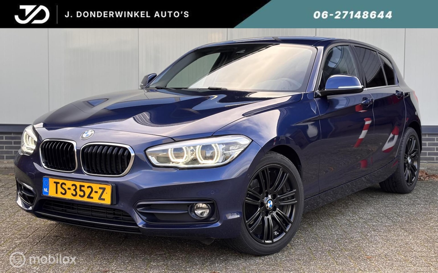 BMW 1-serie - 118i AUT SportLine LCI Camera Leder groot-Navi - AutoWereld.nl