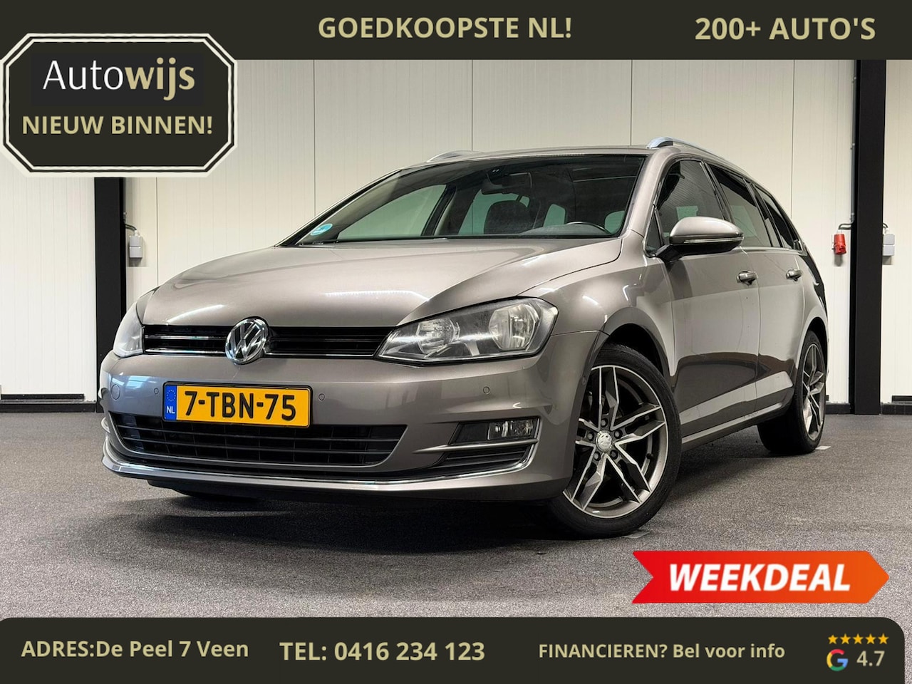 Volkswagen Golf Variant - 1.2 TSI Highline|PANO|AUT|PDC|LM-VELG|Goed onderhouden - AutoWereld.nl