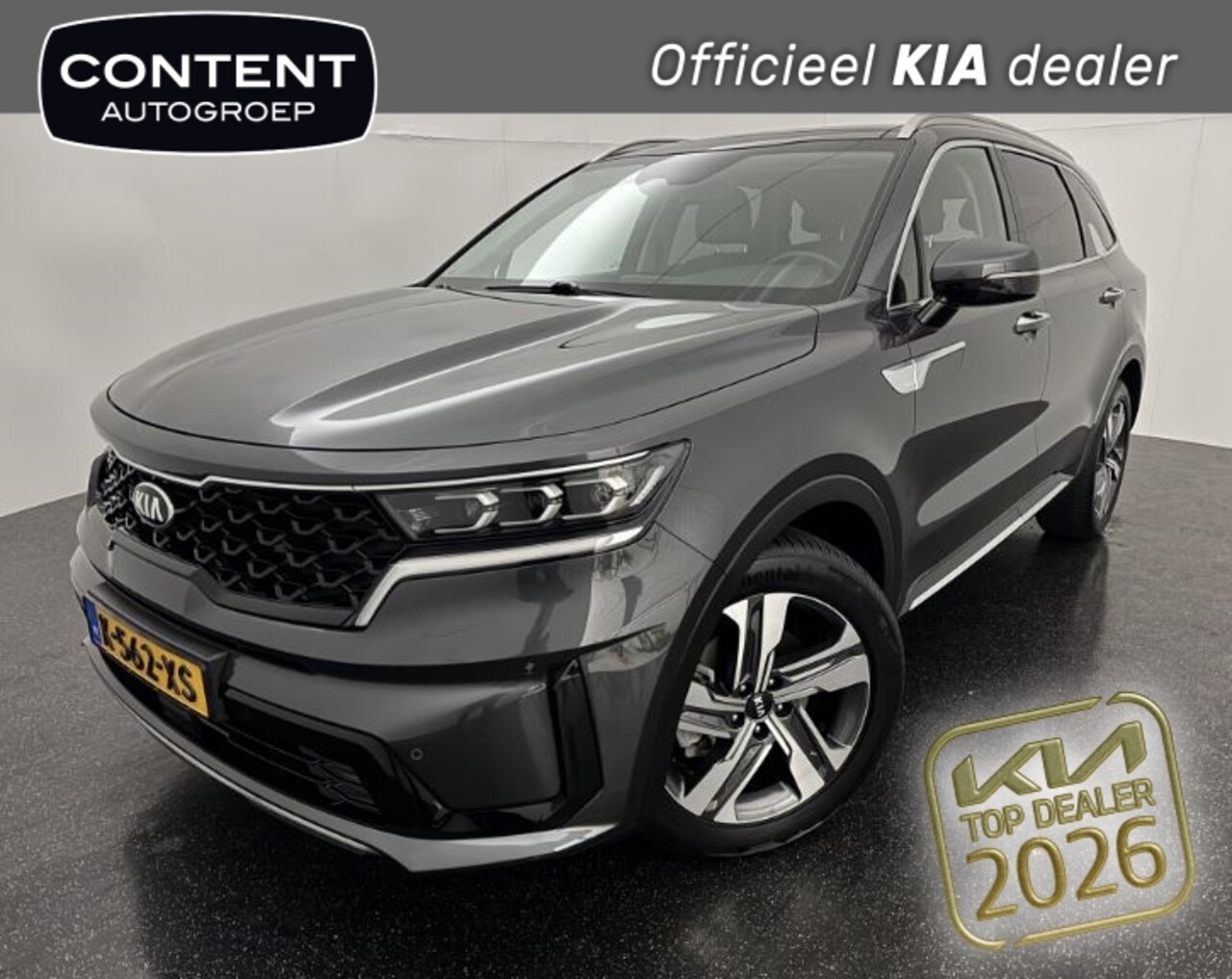 Kia Sorento - 1.6 PHEV 265pk Plug-in Hybrid 4WD DynamicPlusLine | Trekhaak - AutoWereld.nl