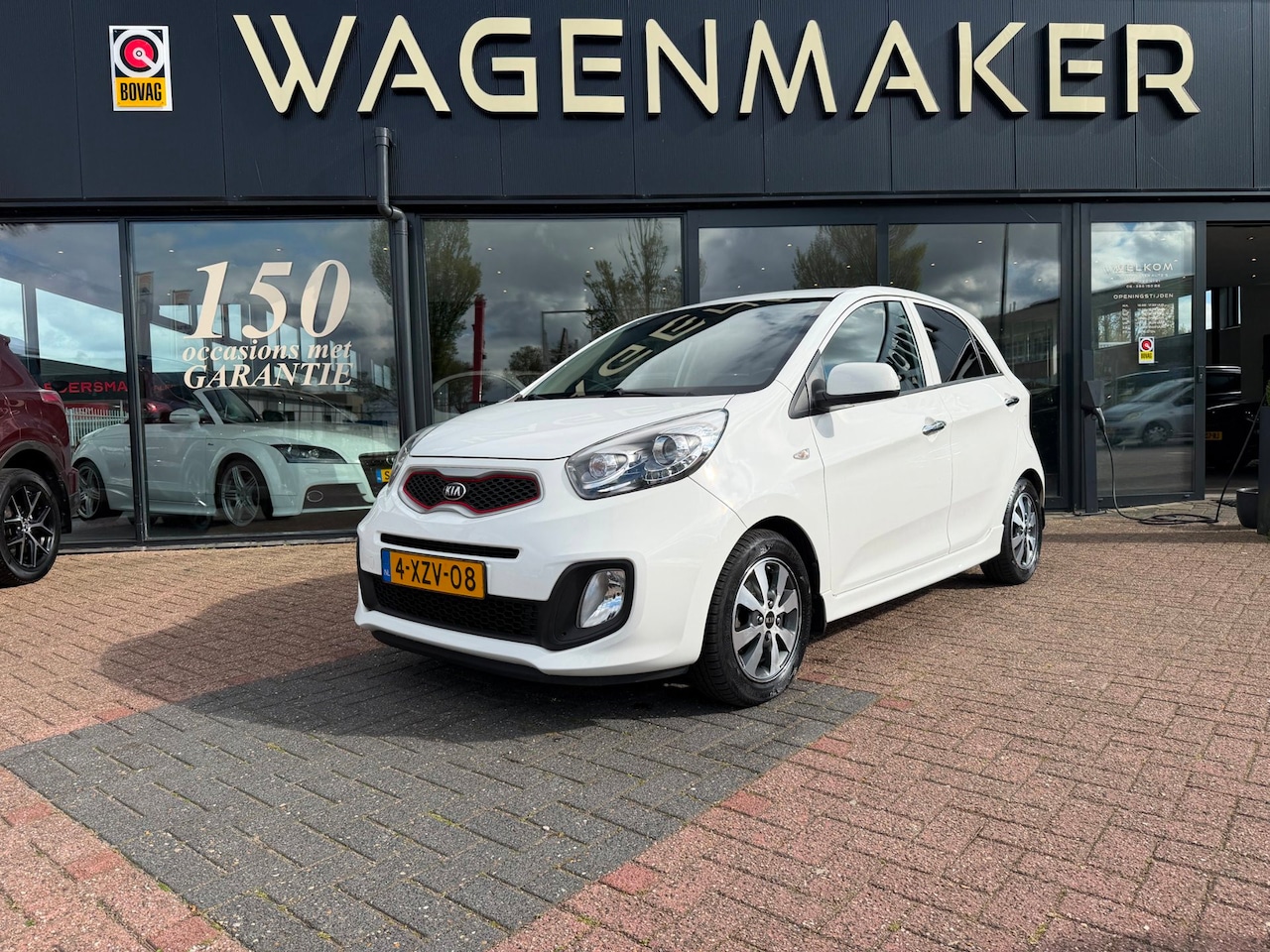 Kia Picanto - 1.0 CVVT X-treme Airco|Tel|LED|Vol Onderhouden - AutoWereld.nl