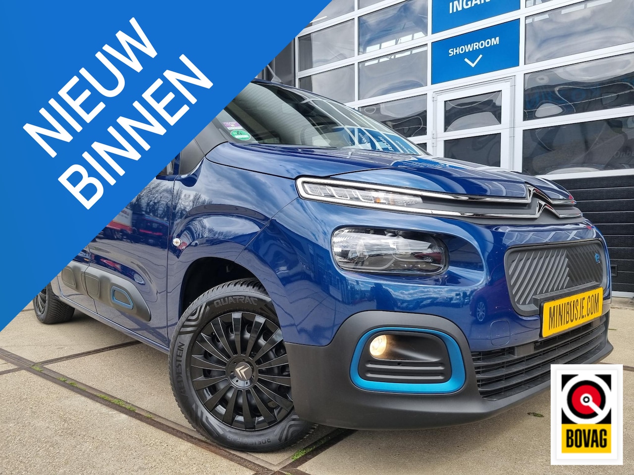 Citroën ë-Berlingo XL - Feel 50 kWh NAVI / AIRCO ECC / CRUISE / PDC / ALL-SEASON - AutoWereld.nl