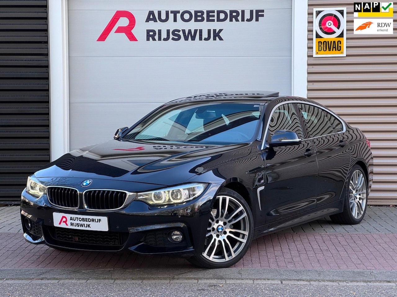 BMW 4-serie Gran Coupé - 420i High Executive H&K/Leer/Dak/Camera - AutoWereld.nl
