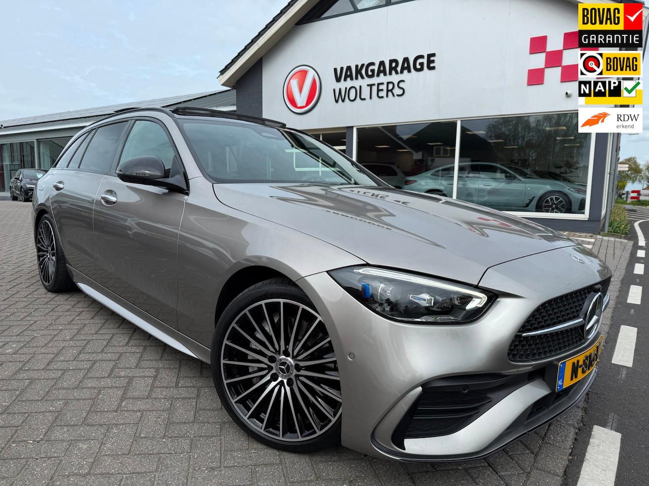 Mercedes-Benz C-klasse Estate - 200 Launch Edition AMG Line RIJKLAARPRIJS! - AutoWereld.nl