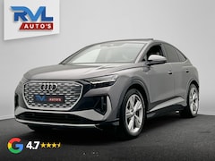 Audi Q4 Sportback e-tron - 40 S edition 77 kWh 2x S-Line | SOH 94, 29% | Adaptieve Cruise | Panoramadak |Trekhaak | C