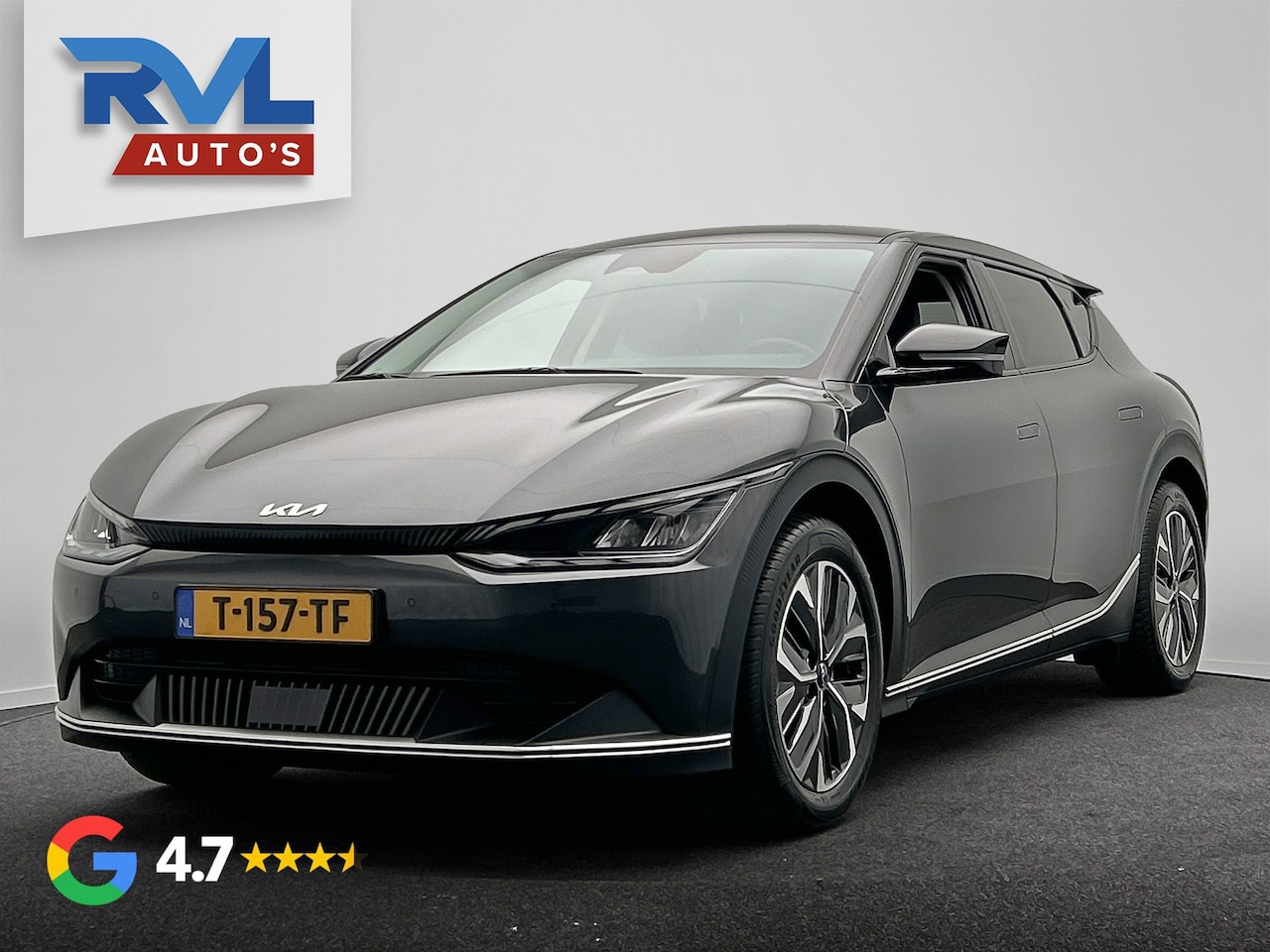 Kia EV6 - Air 58 kWh | Origineel NL | 1e Eigenaar | Trekhaak |Stoel/Stuur Verwarming | Adaptieve Cru - AutoWereld.nl