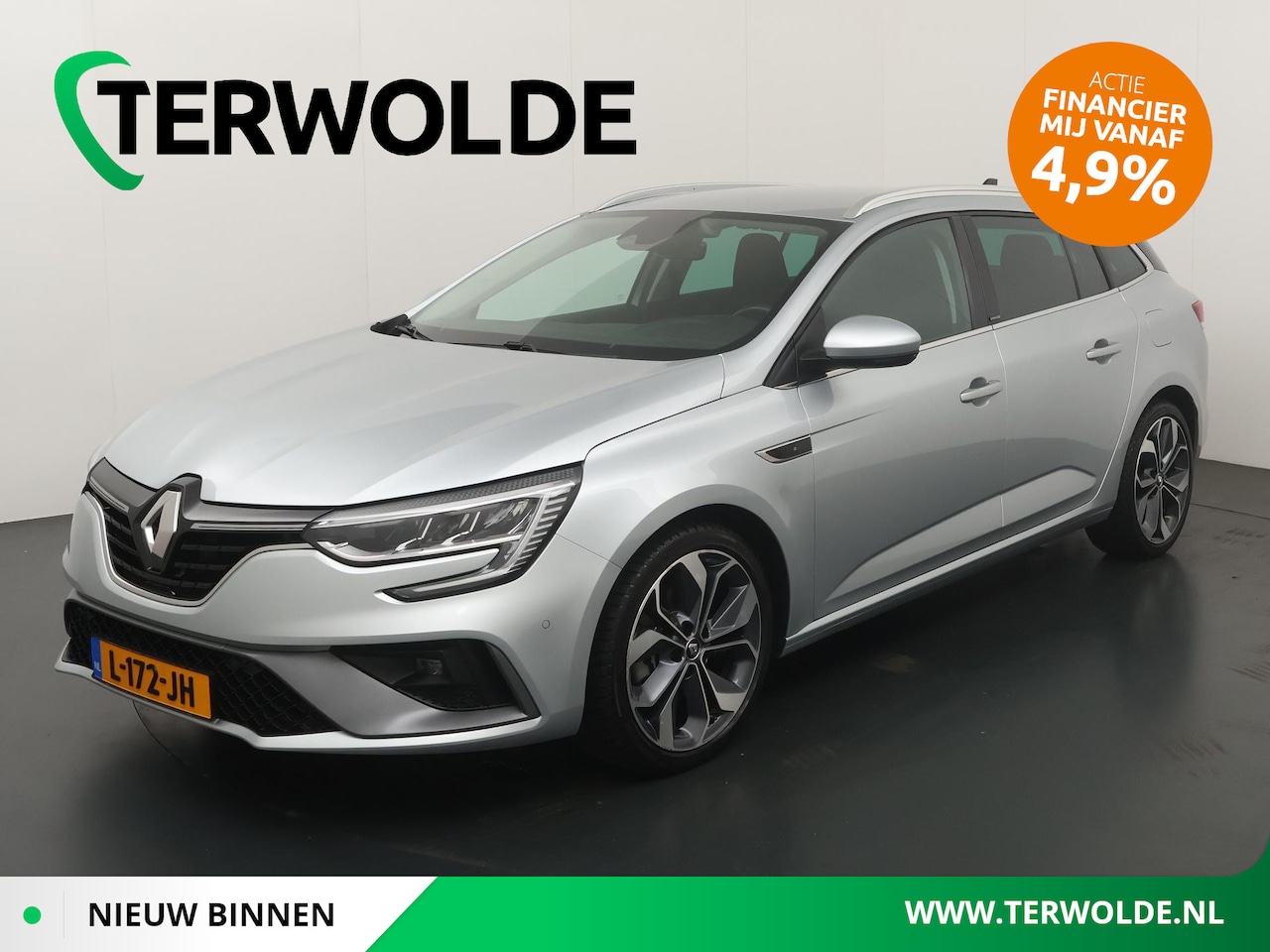 Renault Mégane Estate - Plug-in Hybrid 160 R.S. Line | Trekhaak | BOSE Audio | Parkeercamera | Head-Up Display | - AutoWereld.nl