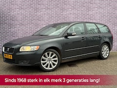 Volvo V50 - 2.0 Edition II 146PK NL AUTO NAP Leer l Airco ECC l Cruise l Trekhaak l PDC l GOED ONDERHO