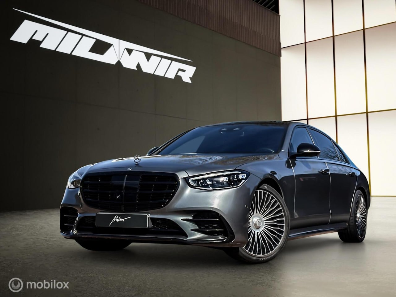 Mercedes-Benz S-klasse - 400d 4MATIC Lang AMG Line|Pano|Massage|VOL - AutoWereld.nl