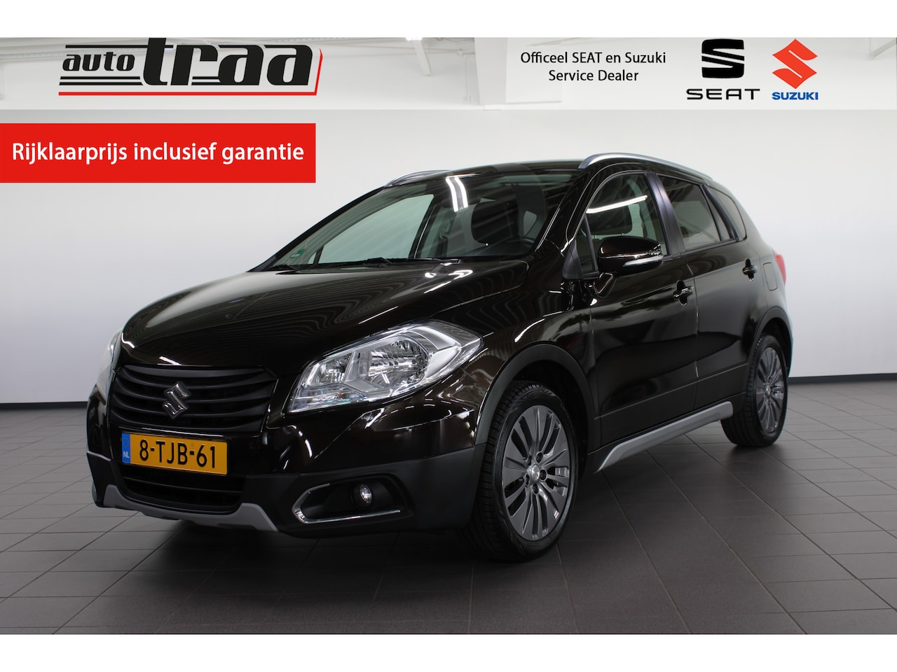 Suzuki SX4 S-Cross - 1.6 Exclusive / Trekhaak Afneembaar / Stoelverwarming / Keyless / Cruise Control / - AutoWereld.nl