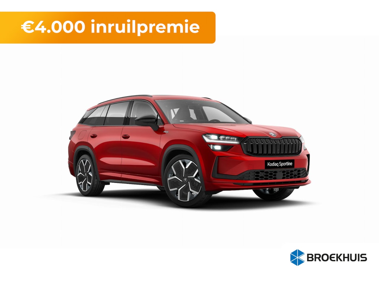 Skoda Kodiaq - Sportline Business Exclusief €4000 inruilvoordeel | Prijs inclusief inruilvoordeel is €53. - AutoWereld.nl