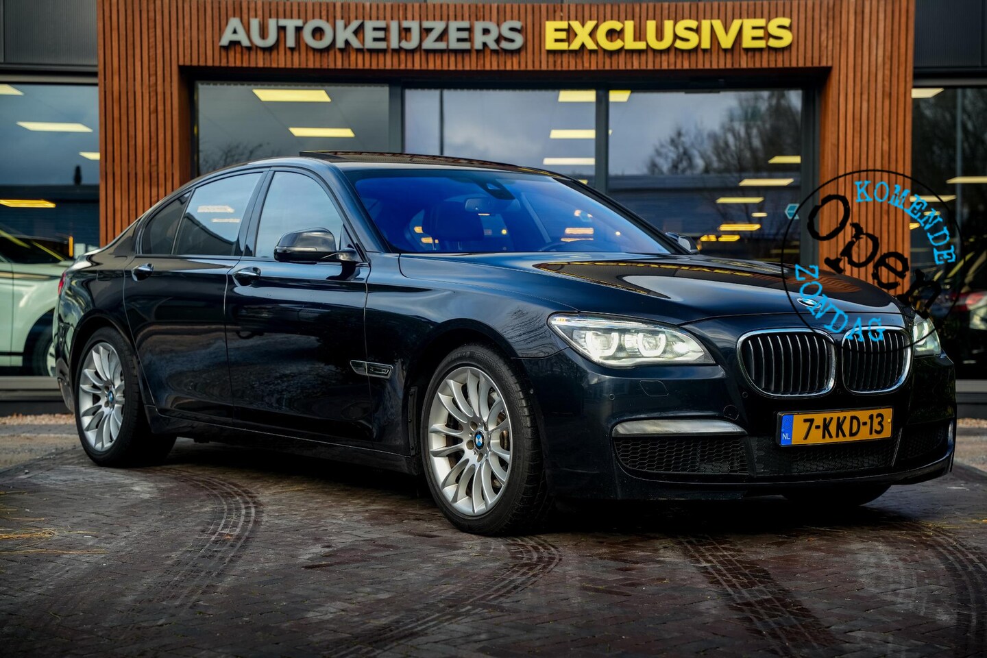 BMW 7-serie - 740i ActiveHybrid High Executive M Pakket Panodak Memory 360 Camera Dode Hoek Stoelverw. L - AutoWereld.nl