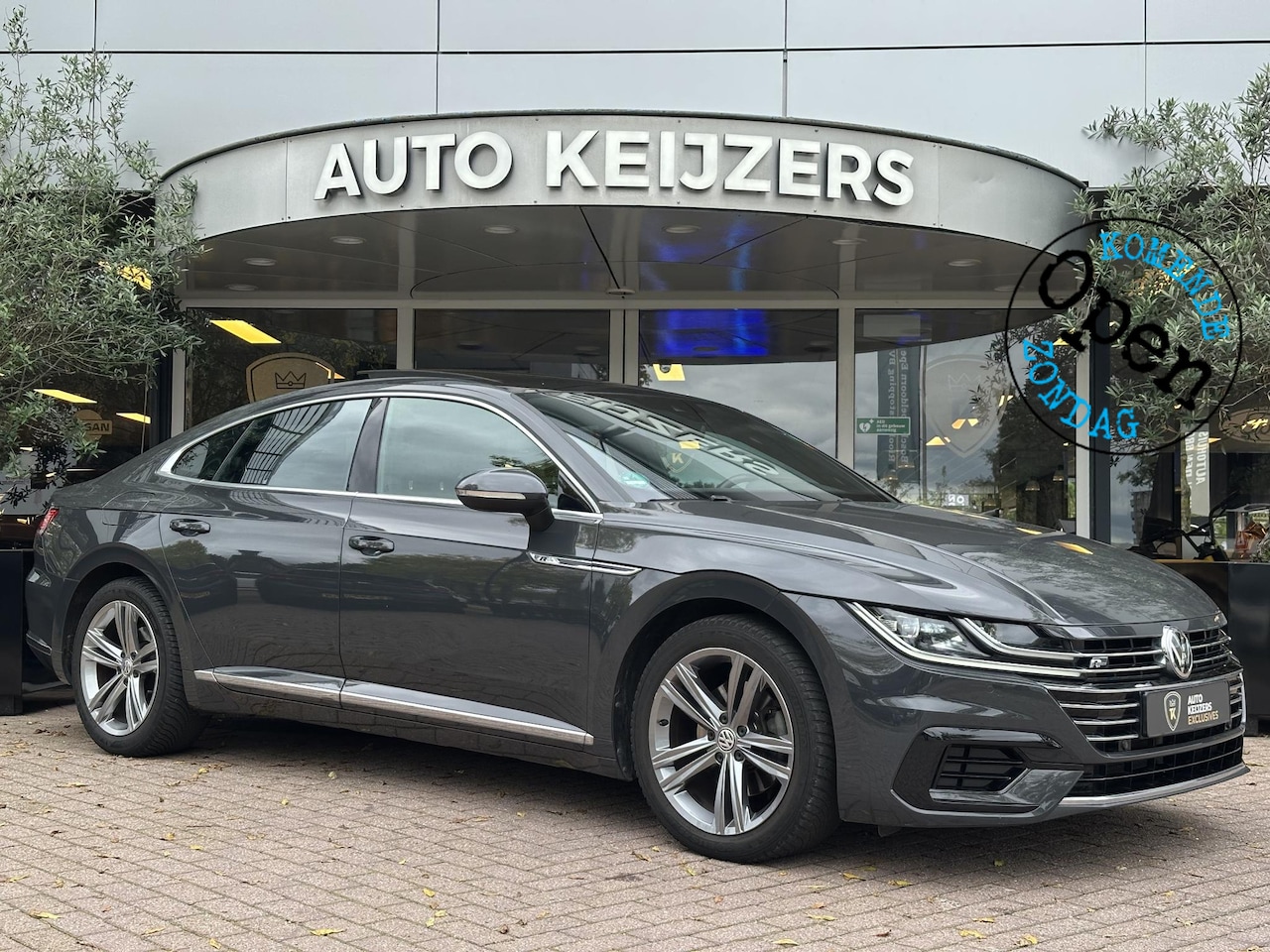 Volkswagen Arteon - 2.0 TSI Business R R Line Panoramadak Adapt. Cruise LED Leer/Alcantara 18''LM - AutoWereld.nl