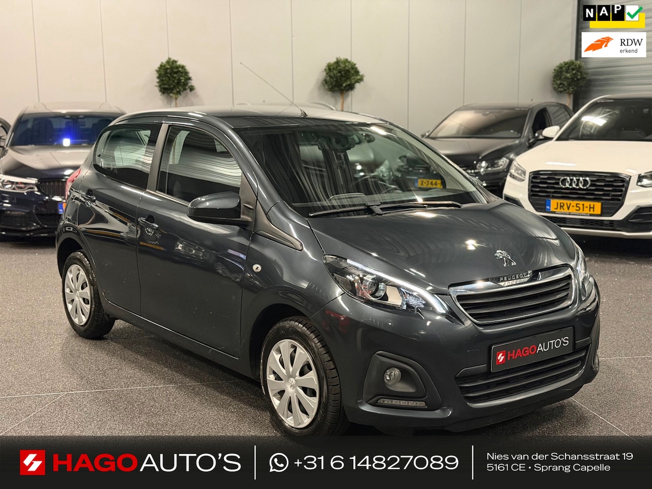 Peugeot 108 - 1.0 e-VTi Active AUTOMAAT/LED/AIRCO/WEINIG-KM/BT-AUDIO/NAP/1-JAAR-APK - AutoWereld.nl