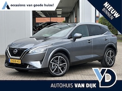Nissan Qashqai - 1.3 MHEV Xtronic Tekna | Head-Up/Stoel-/Stuur-/Voorruitverw./Elektr.Stoelverst./Pano-Dak/H