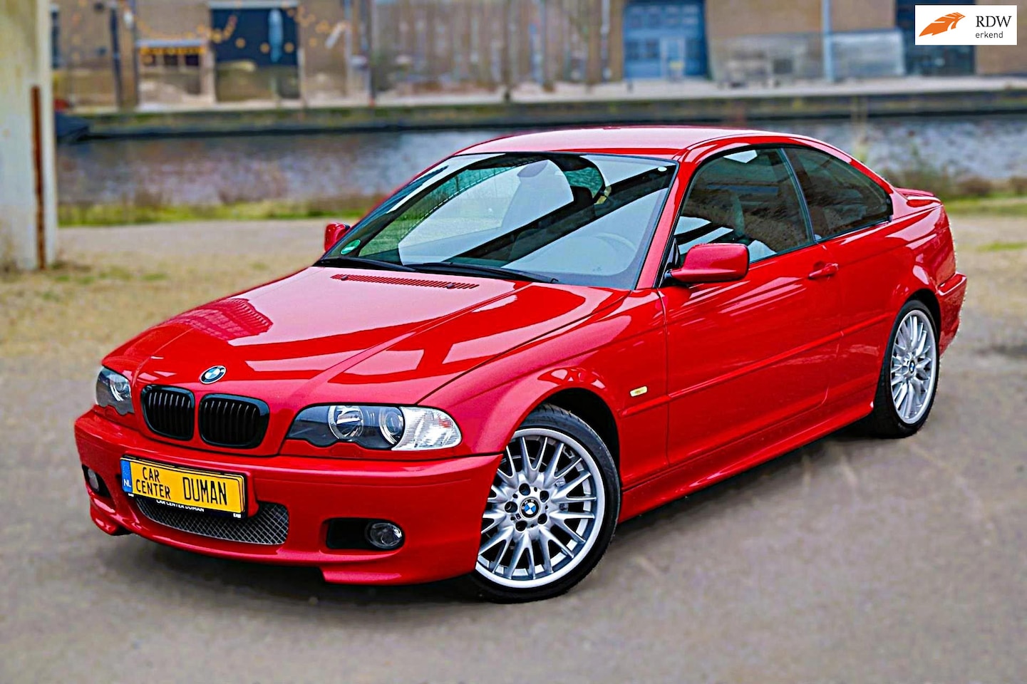 BMW 3-serie Coupé - 320Ci Executive M SPORT E46 IMOLA-ROT YOUNGTIMER - AutoWereld.nl