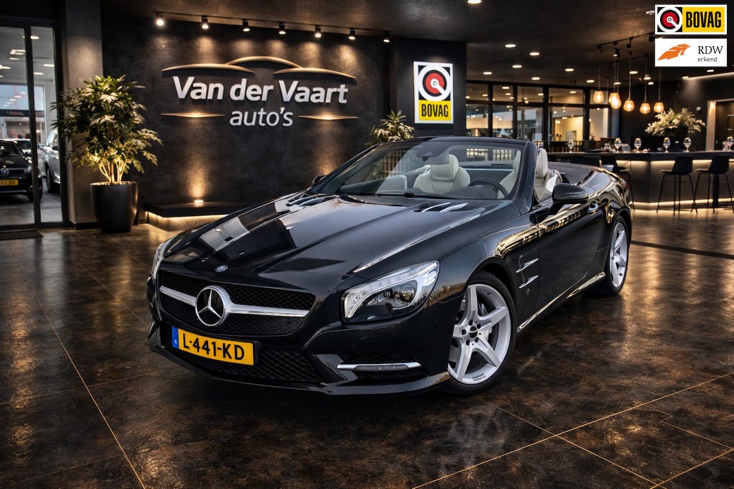 Mercedes-Benz SL-klasse Cabrio - 400AMG NAVI LEDER AUTOMAAT - AutoWereld.nl