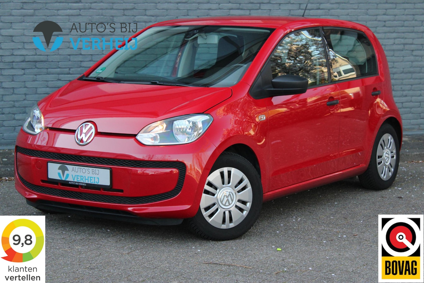 Volkswagen Up! - 1.0 Move Up! BlueMotion / 5-DRS / AIRCO / GOED ONDERHOUDEN! - AutoWereld.nl