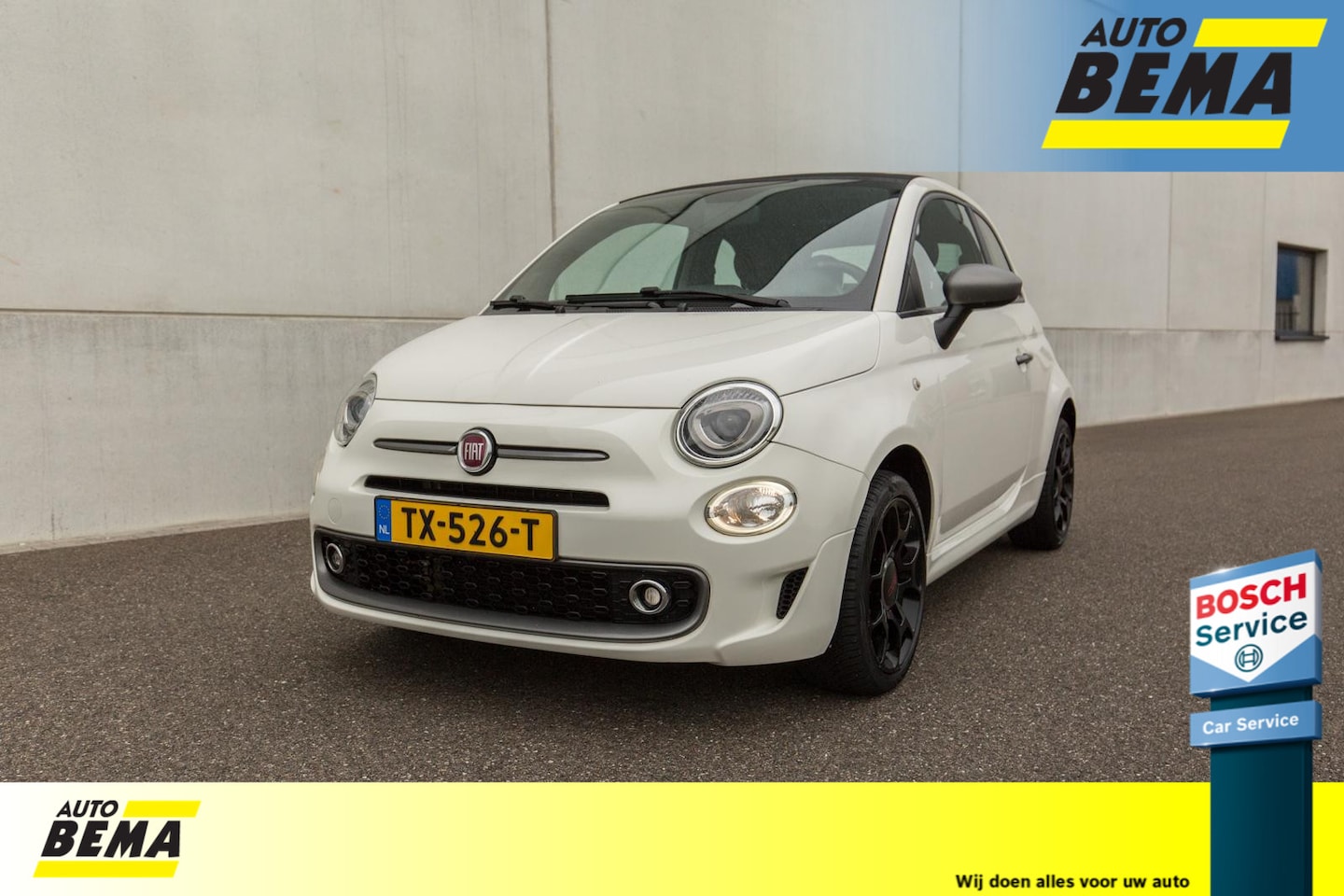 Fiat 500 C - 1.2 Sport Cabriolet, nieuwe distributie. - AutoWereld.nl