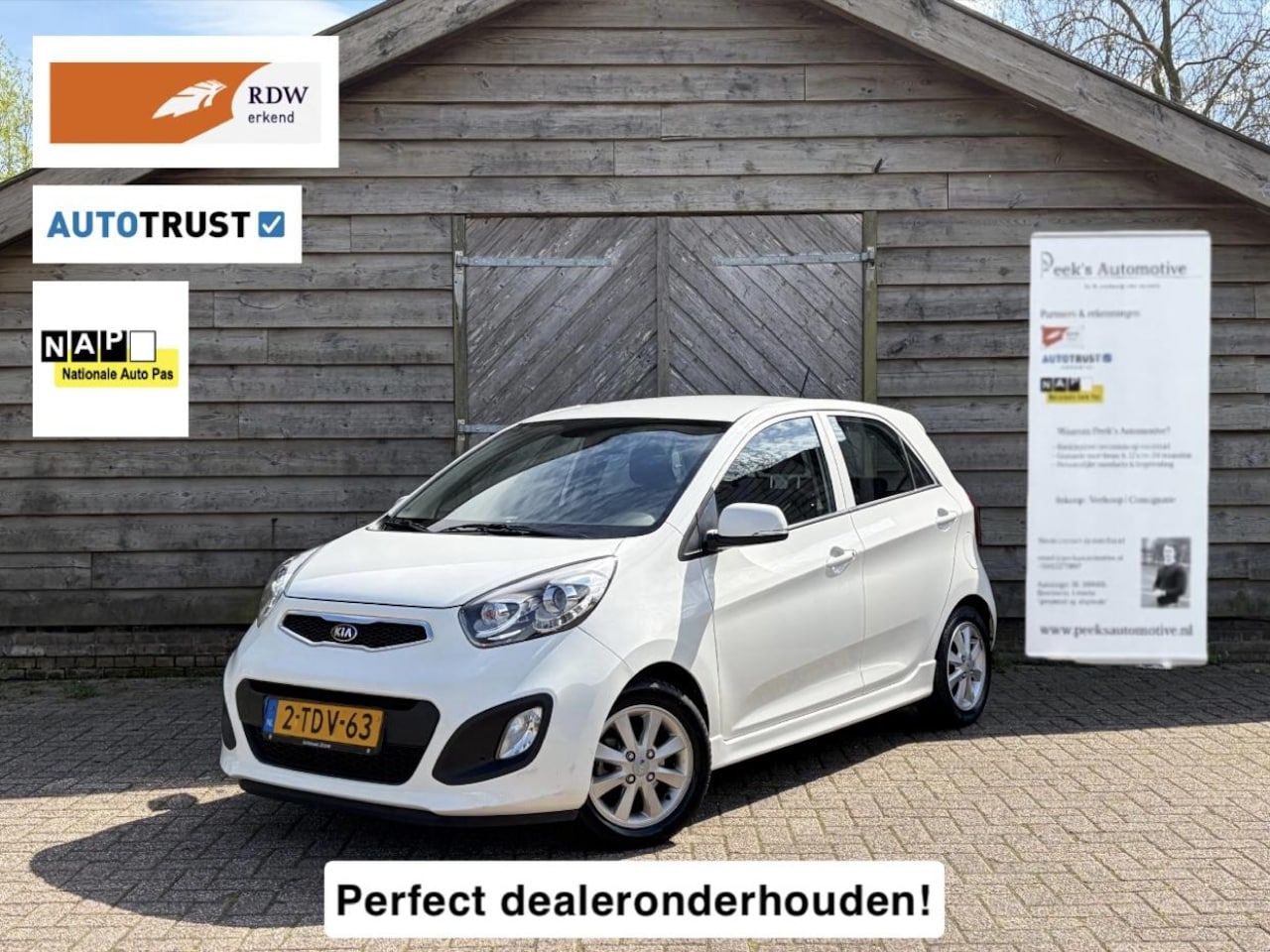 Kia Picanto - 1.0 CVVT ISG Plus Pack | Airco | Dealeronderhouden | Elektrische ramen | Lichtmetalen velg - AutoWereld.nl