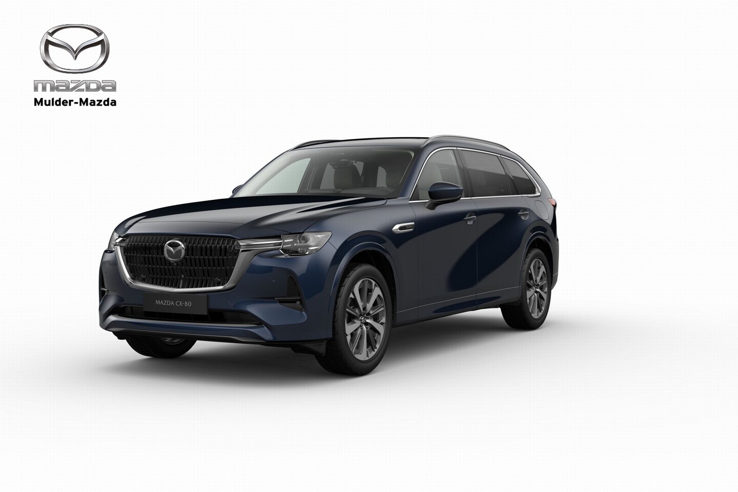 Mazda CX-80 - e-Skyactiv PHEV Takumi Plus | 12,3-inch TFT-kleurendisplay met bediening via centrale HMI - AutoWereld.nl