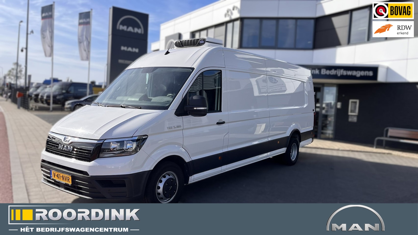 MAN TGE - 5.180 Koelwagen N1 klein rijbewijs - L4 Technisch gewicht 5.000 kg Dubbellucht, Carrier ko - AutoWereld.nl