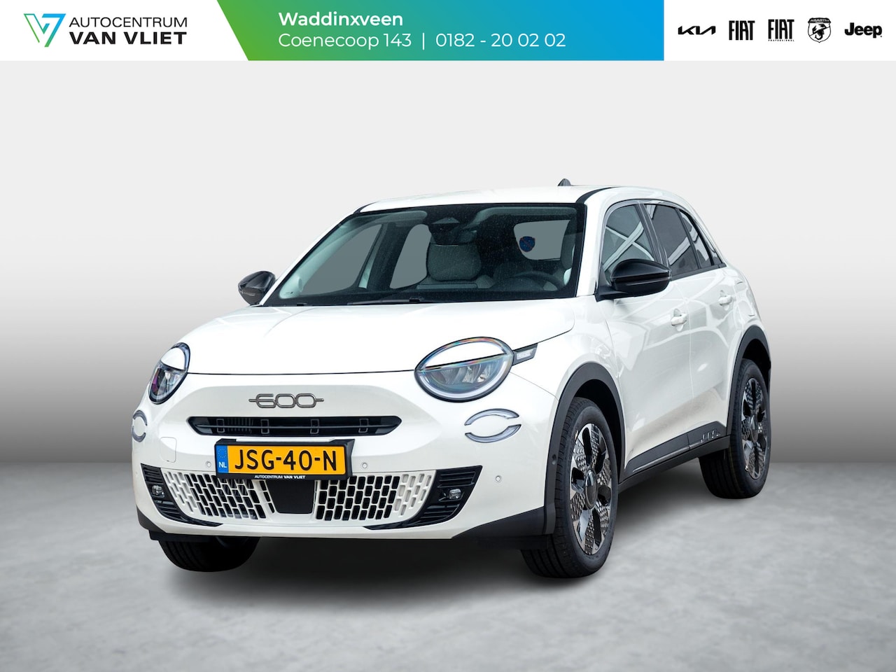 Fiat 600 - 1.2 Hybrid La Prima | 145 PK | Apple Carplay | Camera l El. Stoelen l Stoelverwarming - AutoWereld.nl