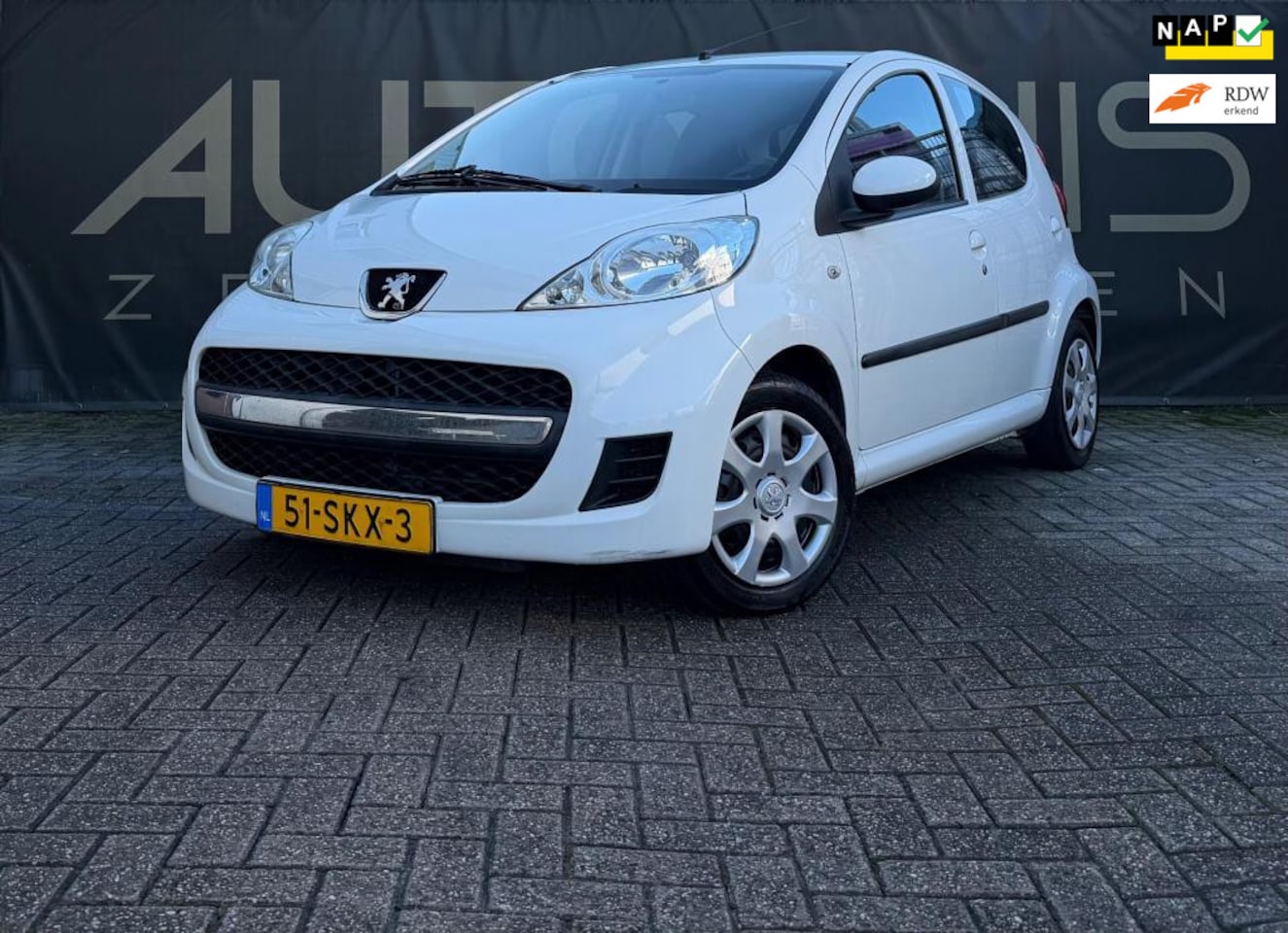Peugeot 107 - 1.0-12V XS*Airco*Elektr.ramen*NieuweAPK* - AutoWereld.nl