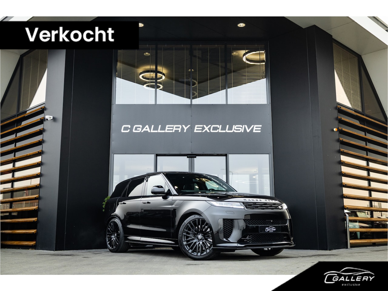 Land Rover Range Rover Sport - 4.4 P635 SV Edition One Obsidian Black - Panorama | Carbon | Stoelkoeling & Massage | Meri - AutoWereld.nl