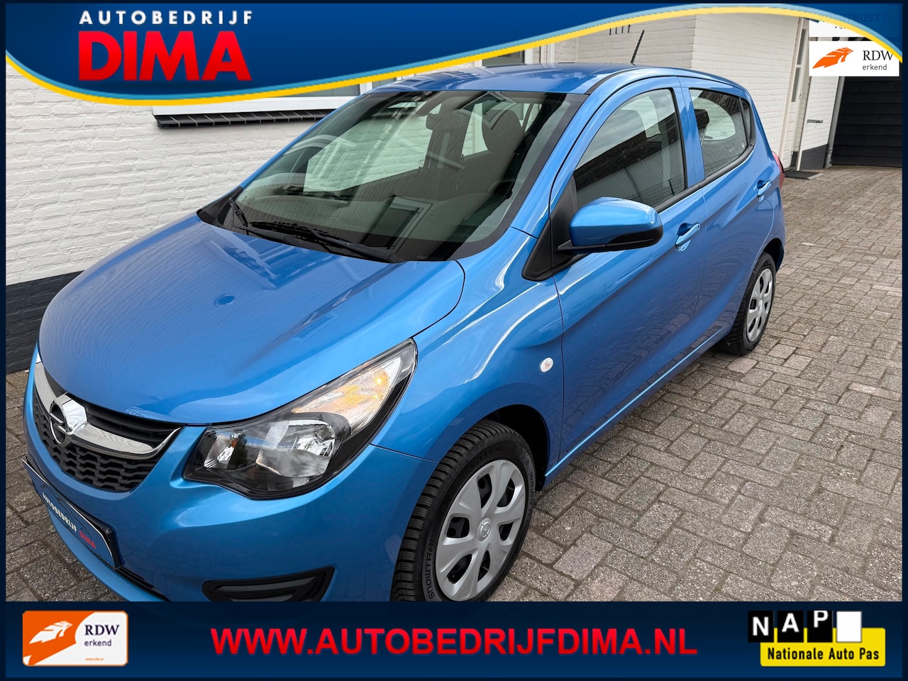 Opel Karl - 1.0 ecoFLEX Edition Automaat/ Airco/ Cruise Control/ PDC/ Stuur+ Stoelverwarming - AutoWereld.nl