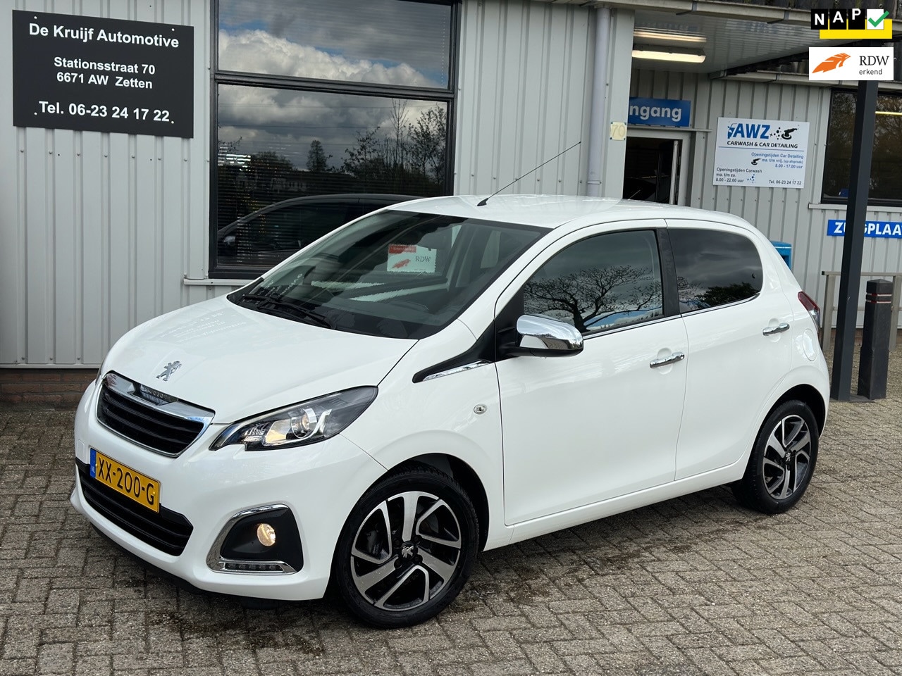 Peugeot 108 - 1.0 e-VTi Allure|CARPLAY|CAMERA|CLIMATE|RIJKLAAR|NL AUTO - AutoWereld.nl