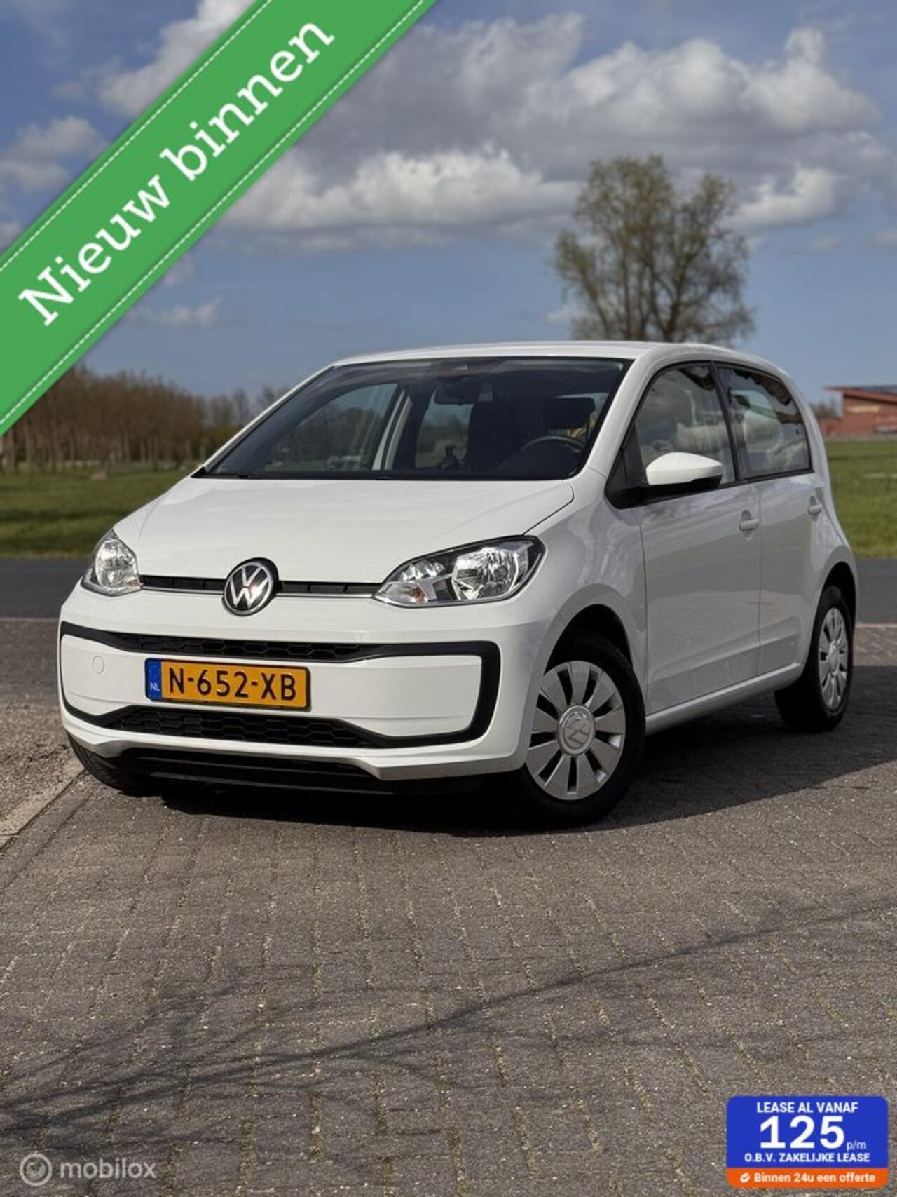 Volkswagen Up! - 1.0/DAB, Lane Assist Dealer onderhouden /BTW - AutoWereld.nl