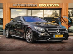 Mercedes-Benz S-klasse Coupé - AMG 63 4Matic Burmester Stoelvent. Widescreen 360 Camera Navigatie ACC S63