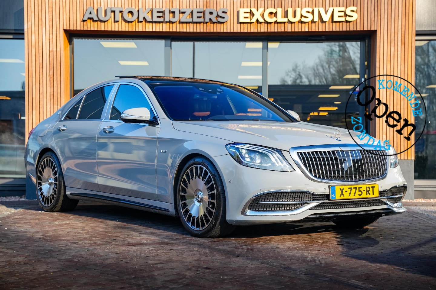 Mercedes-Benz S-klasse - 500 4Matic Lang Edition 1 Maybach pakket stoelmassage stoelverwarming stoelventilatie adap - AutoWereld.nl