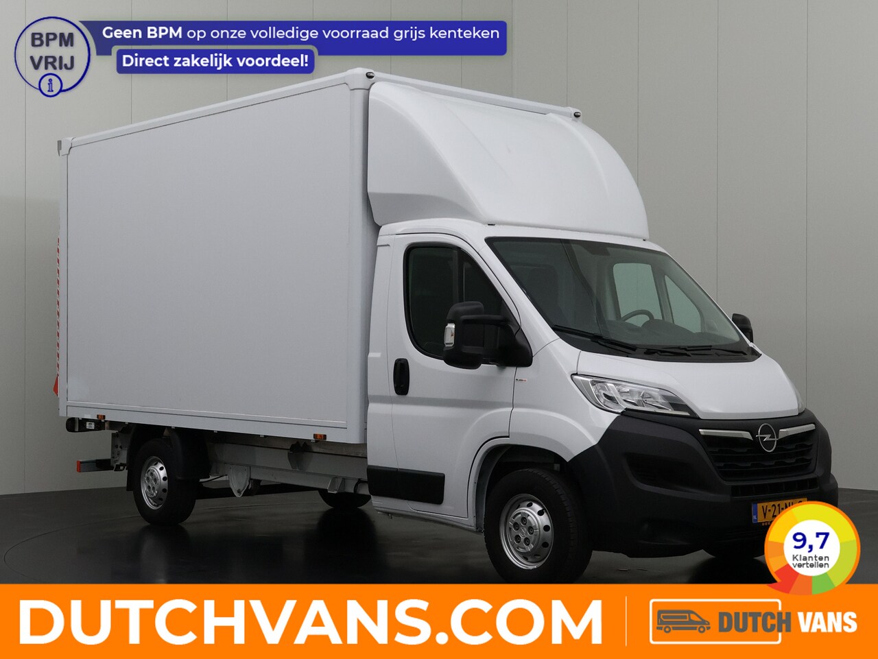 Opel Movano - 2.3CDTi 140PK Bakwagen+Laadlift | Airco | Camera | 3-Persoons | Dakspoiler - AutoWereld.nl