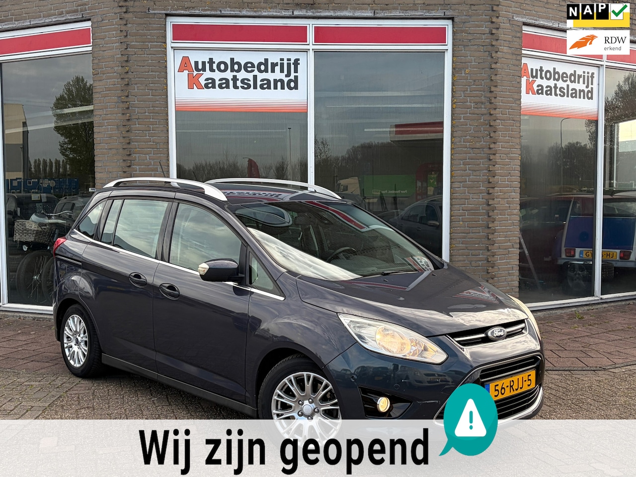 Ford Grand C-Max - 1.6 Titanium - Clima - Cruise - - AutoWereld.nl