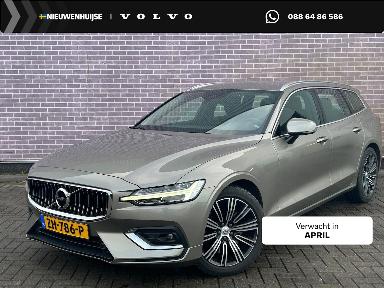 Volvo V60 - 2.0 T5 Inscription | Parkeersensoren | Lederen Bekleding | Cruise Control Adaptief | BLIS - AutoWereld.nl