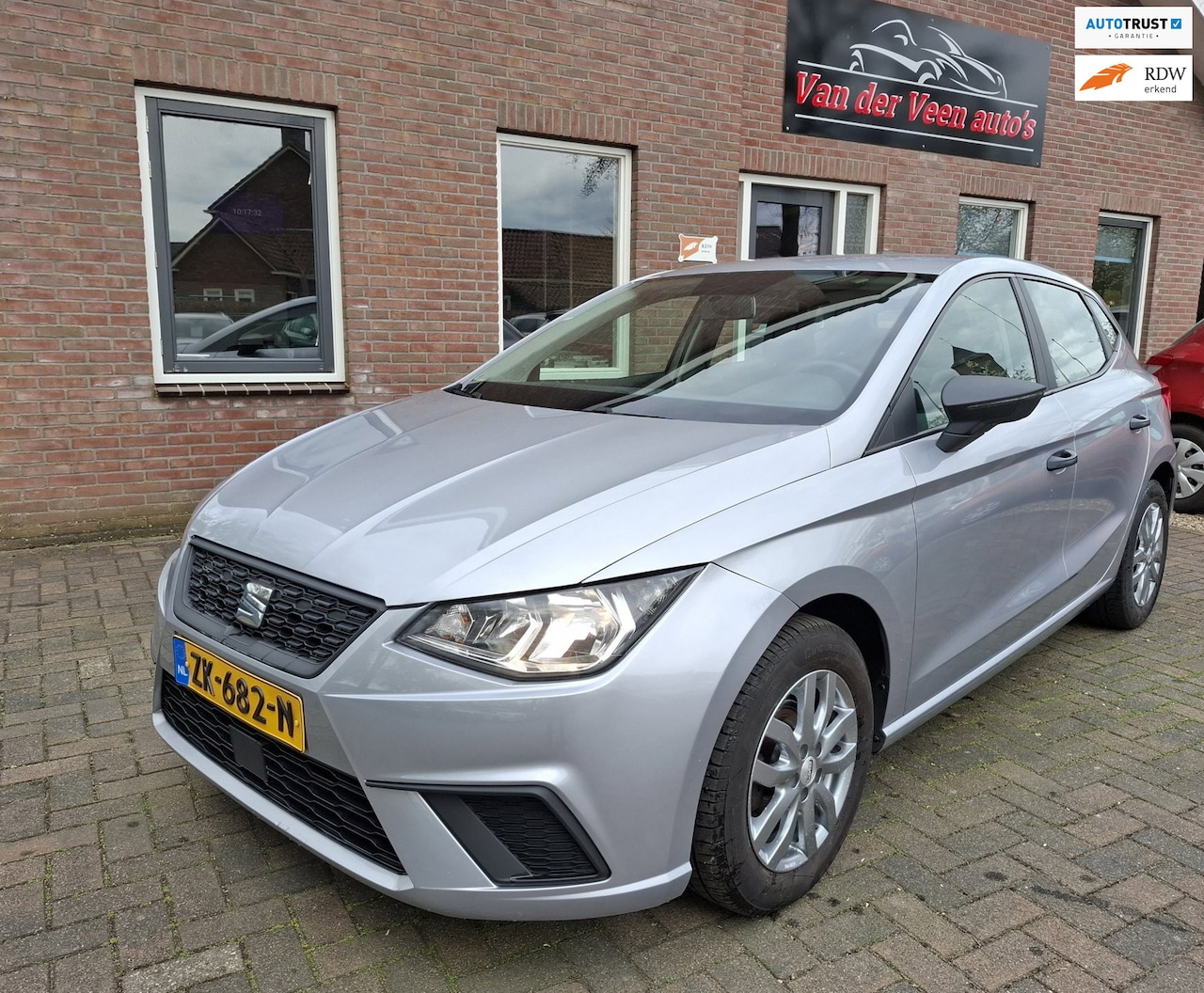 SEAT Ibiza - 1.0 MPI Reference. Zeer netjes, bluetooth, parkeersensoren, airco, elek. ramen, metalic, e - AutoWereld.nl