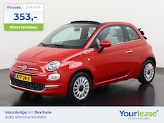 Fiat 500 C - 1.0 Hybrid Dolcevita | All-in 353, - Private Lease | Direct uit voorraad