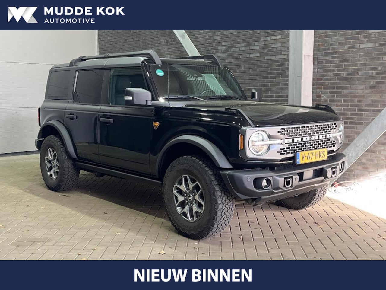 Ford Bronco - 2.7 Outer Banks | GRIJS KENTEKEN | Trekhaak | Bang&Olufsen | Stoel+Stuurverwarming | 360° - AutoWereld.nl