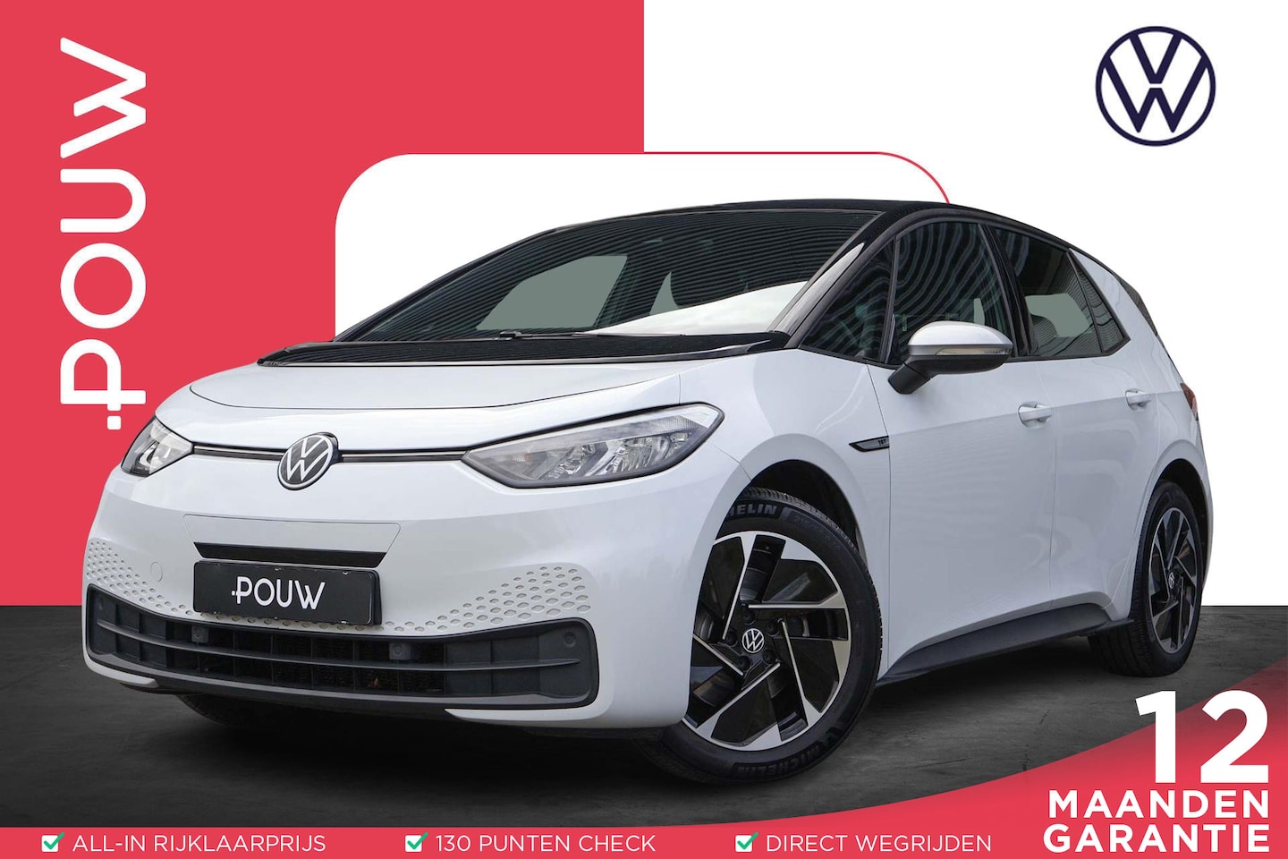 Volkswagen ID.3 - 204pk First 58 kWh Pro Performance | Navigatie | Apple CarPlay & Android Auto | 18" Velgen - AutoWereld.nl