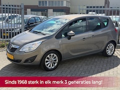 Opel Meriva - 1.4 Turbo Cosmo AUTOMAAT Leer l Cruise l Airco l PDC l Stoel-stuurverwarming l AFNEEM HAAK