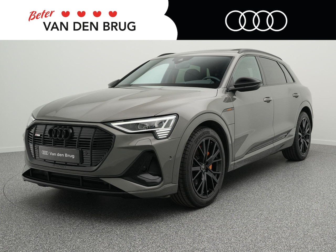 Audi e-tron - S-Line 50 kWh 313 PK QUATTRO | SoH 97% | LED Matrix | Black Edition | Keyless | Achteruitr - AutoWereld.nl