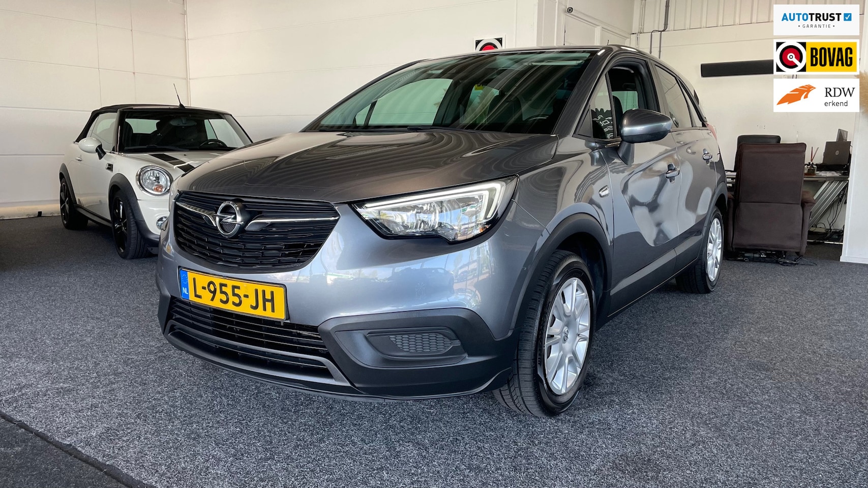 Opel Crossland X - 1.2 Innovation 1.2 Innovation, Cruise control, Airco, Stuur/stoelverwarming - AutoWereld.nl