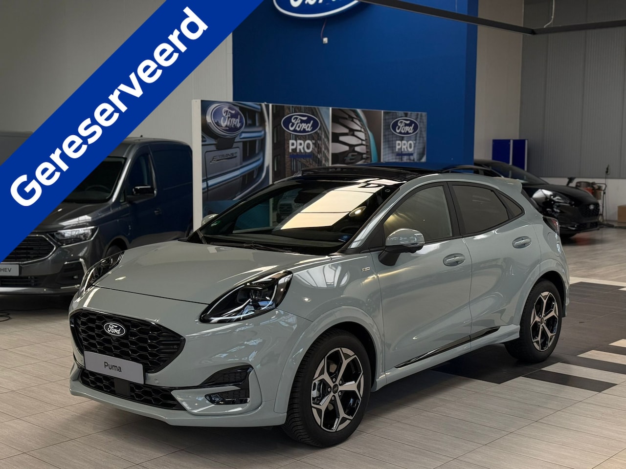 Ford Puma - EcoBoost Hybrid 155 pk ST-Line X | Winter Pack | Adapt. cruise | Pano | 360° Camera | B&O - AutoWereld.nl