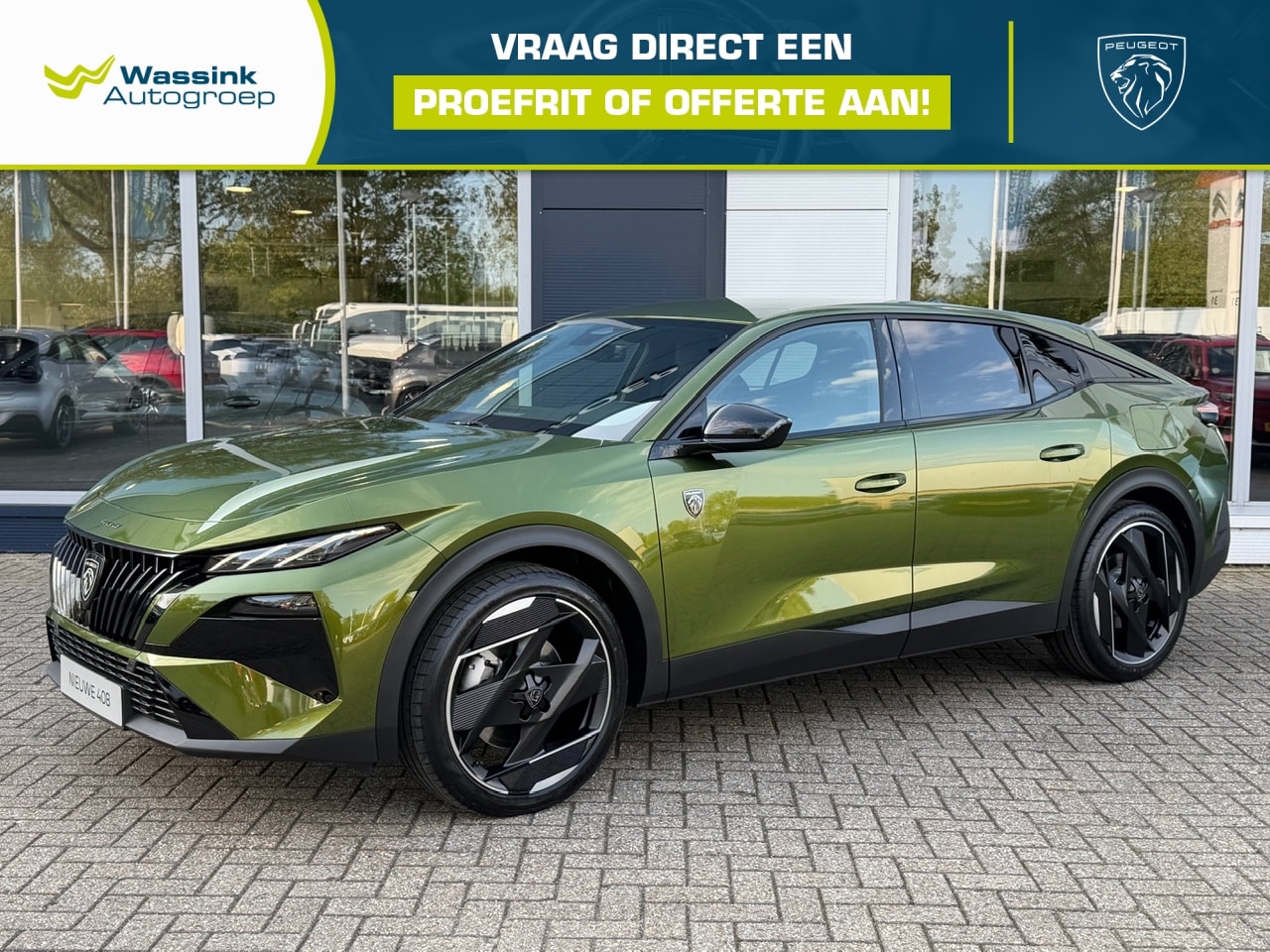 Peugeot 408 - 1.6 Plug-In Hybrid 240PK e-DCS7 GT Exclusive | Navigatie | Climate Control | Camera | park - AutoWereld.nl