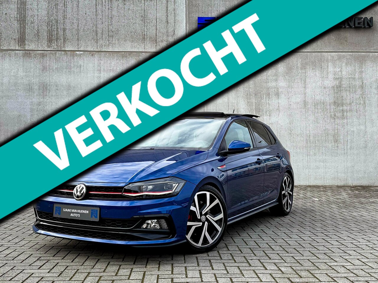 Volkswagen Polo - 2.0TSI GTI DSG 200pk! 2é Eig|OEM DEALER|Panorama dak|LED|Virtual|NAVI|ACC|GTI Sport Stoele - AutoWereld.nl