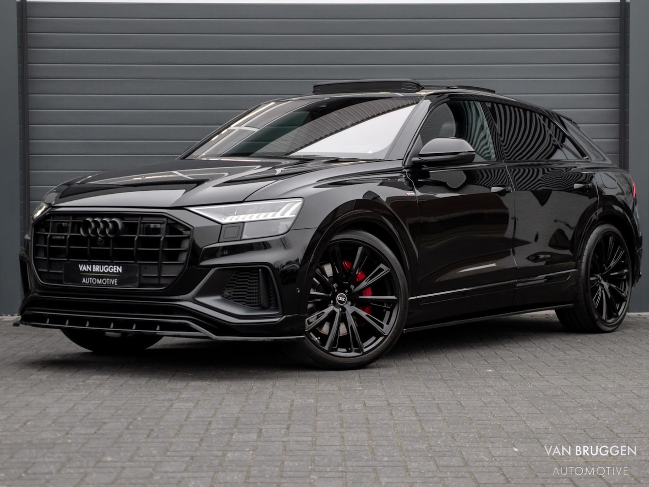 Audi Q8 - 55 TFSI e quattro S-Line Pano RS-Stoelen Trekhaak 23" BTW HUD 360 - AutoWereld.nl